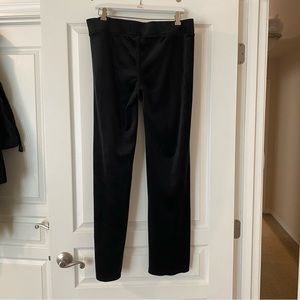 Lilly Pulitzer Large Jordynne Pants Pant Velour Onyx Black